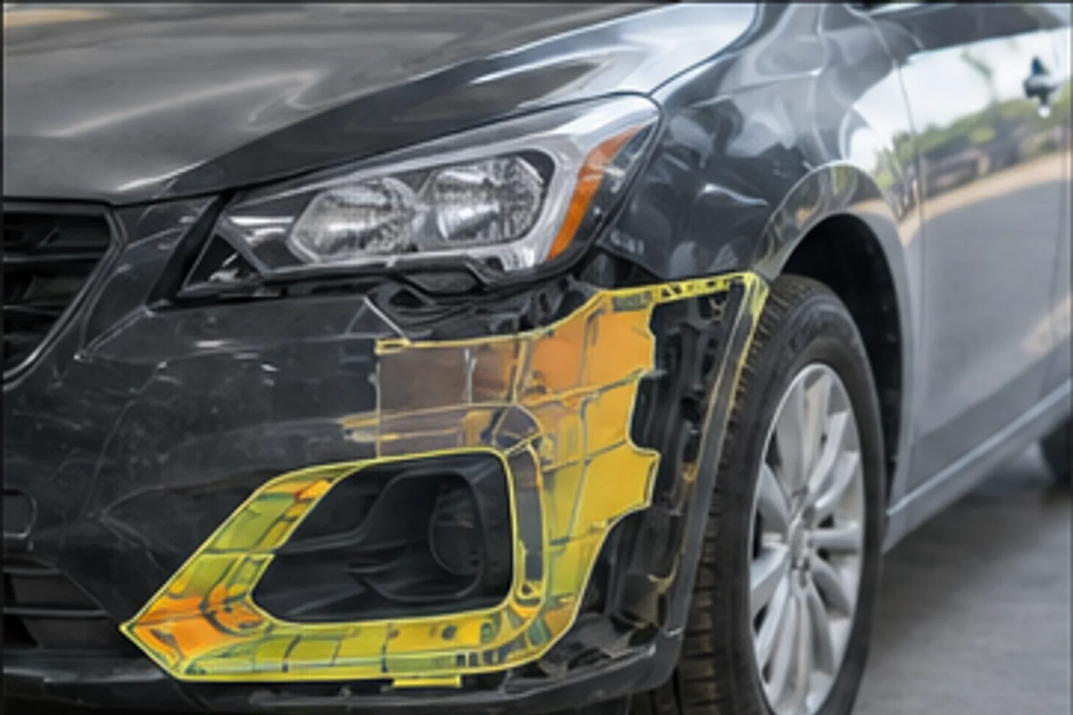 60–70% of Bumper Damage Is Repairable
