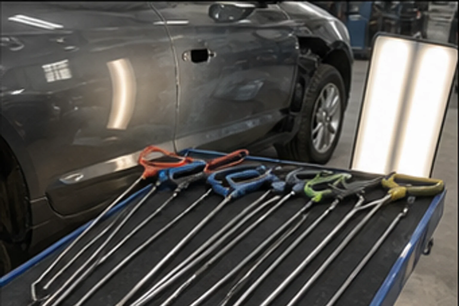 PDR — metal rods and pick tools