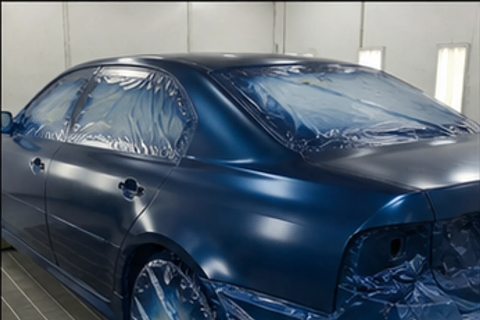 Base Coat, Clear Coat & Cure