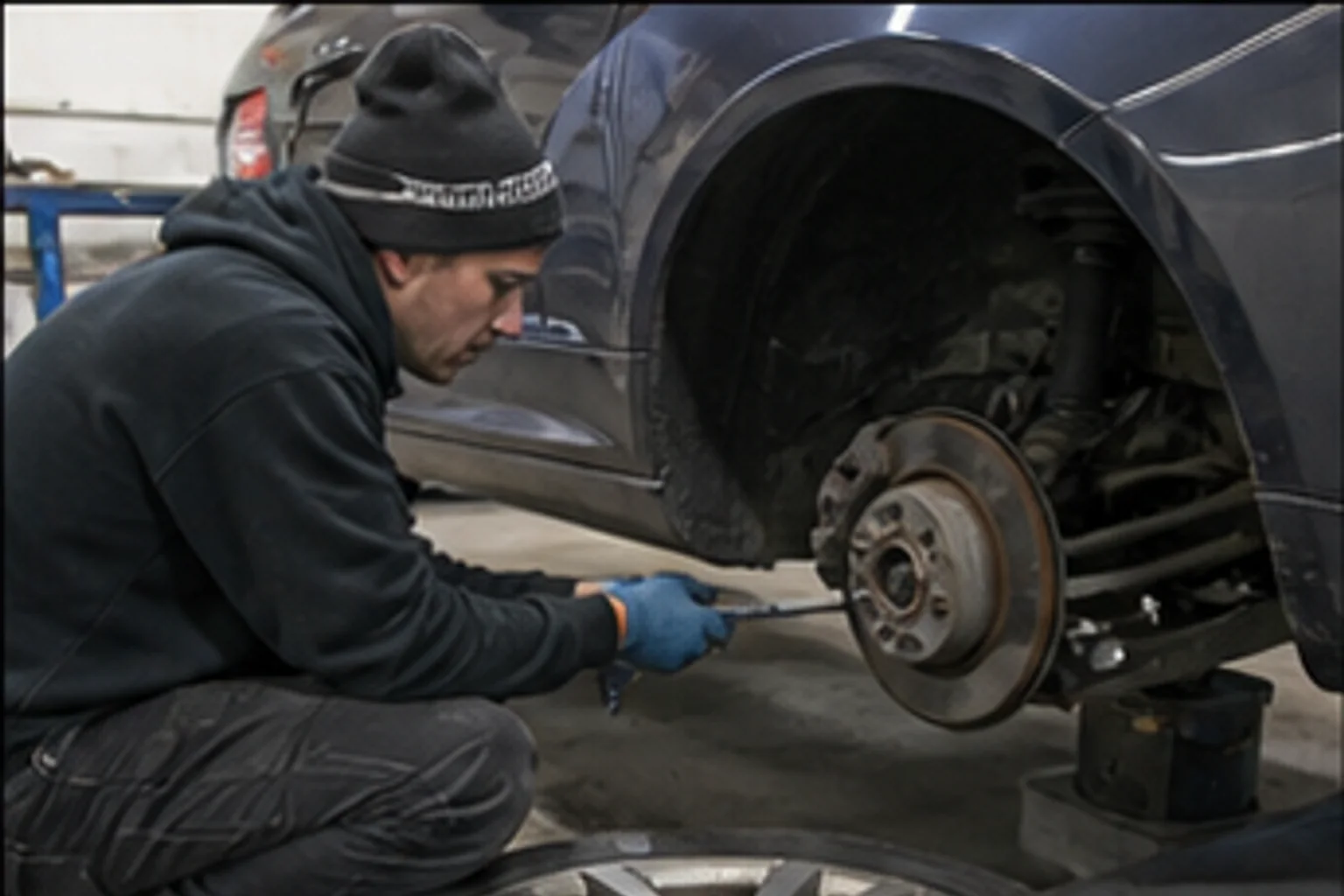 Wheel removal and assessment